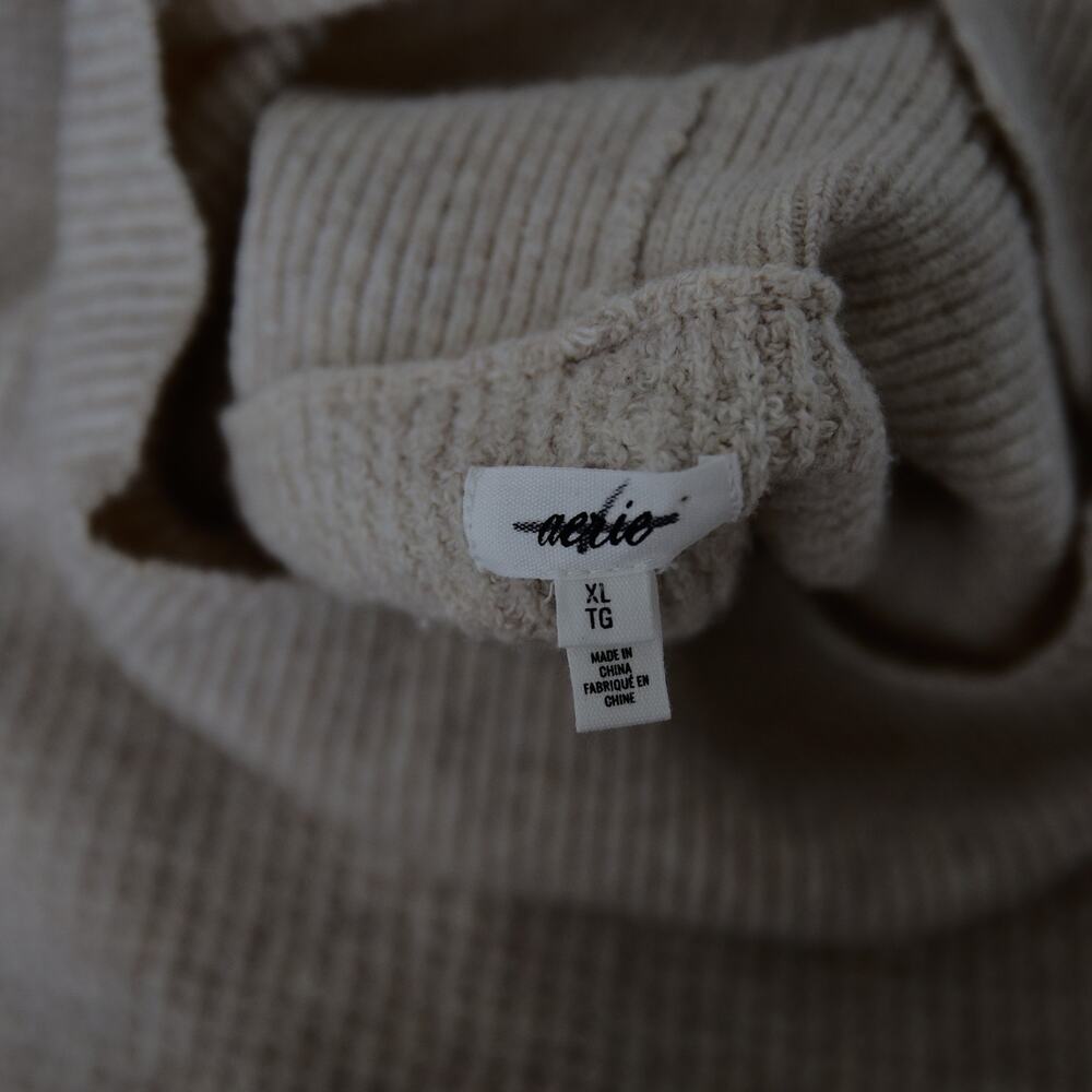 Aerie Oversized cotton sweater dress size XL - Picture 3 of 6